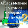Uso de azul de metileno y verde de Malaquita 2