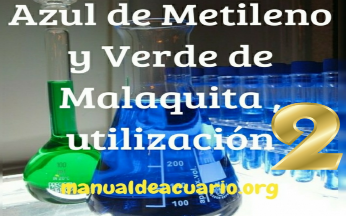 Uso de azul de metileno y verde de Malaquita 2