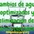 Cambios de agua optimizados y eliminacion del cloro o cloramina