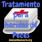 Tratamiento para heridas de peces