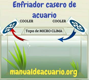 Enfriador casero de acuario