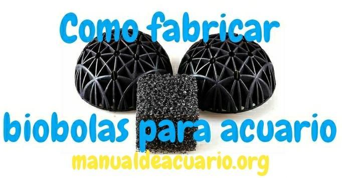 Como fabricar biobolas para acuario